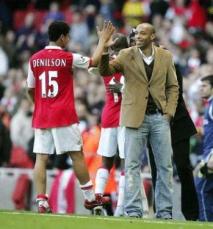 A supportive Arsenal legend